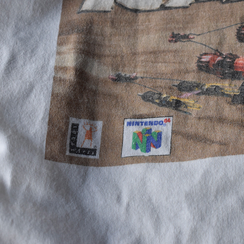 90's Nintendo 64 “Star Wars Episode I: Racer“ ゲームTシャツ 250709H
