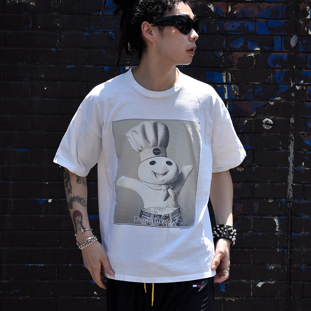 90's Doughboy “Calvin Kleinパロディ！“ Tシャツ USA製 240618H