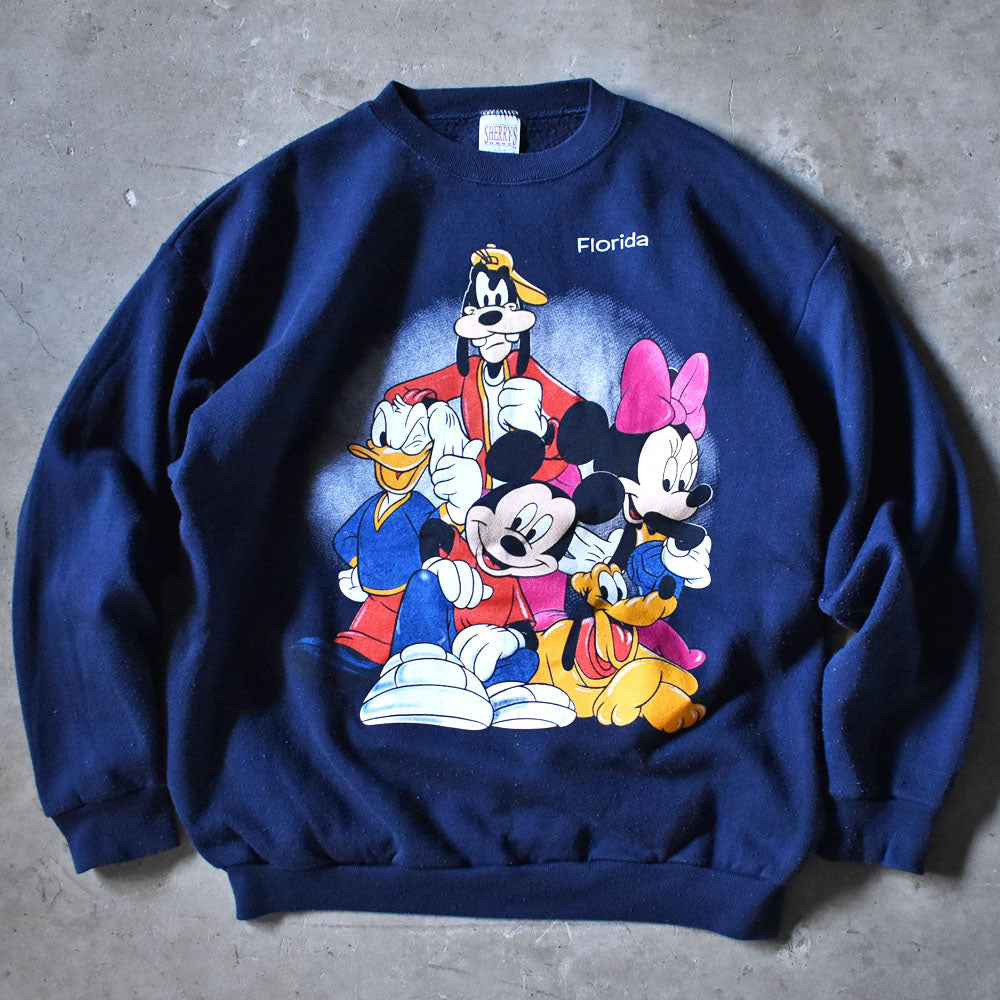 90’s Disney “FLORIDA“ スウェット USA製 240226