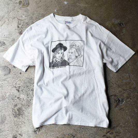80's Boy George “George and Martha” ロック Tシャツ 写真集"Noirshirt"掲載 240711HYY