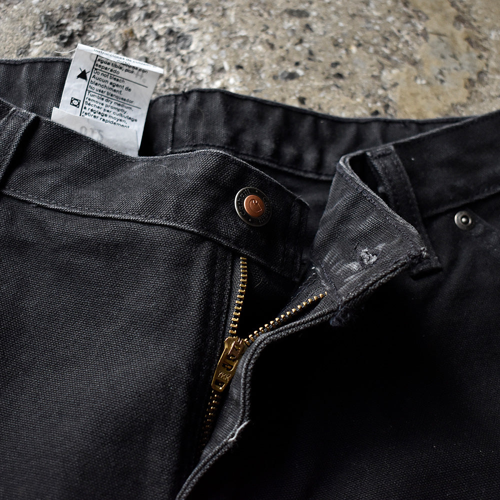 Y2K Carhartt ブラック！ ダブルニー ダック ペインターパンツ 240512H