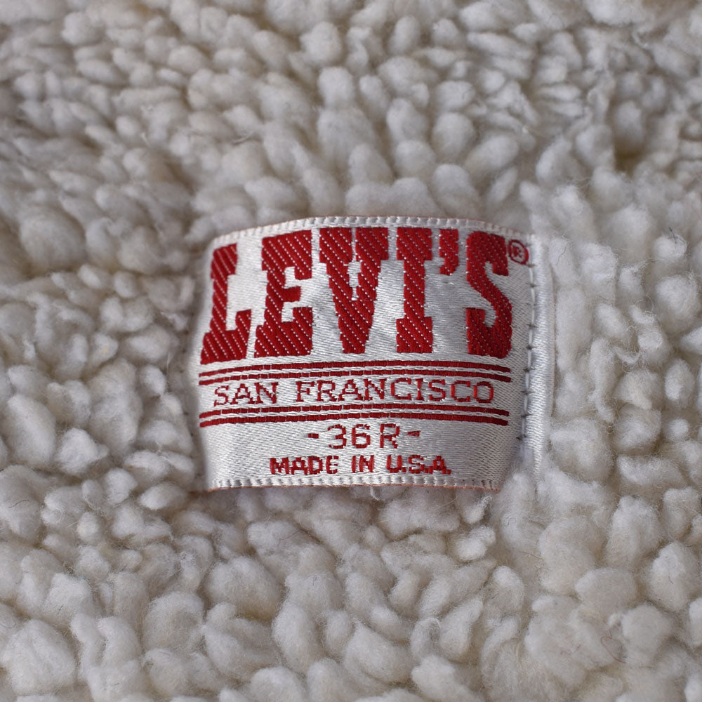 80’s Levi's デニムボアジャケット 70606 USA製 231212