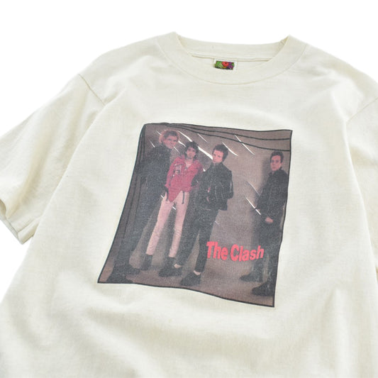 90's The Clash フォトプリント パンク ロックTシャツ 260623H