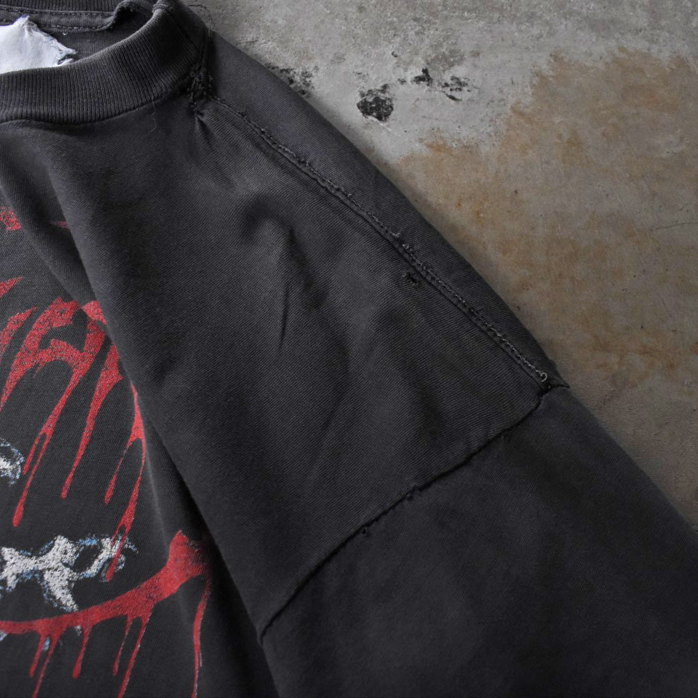 90’s OBITUARY "UK/European Tour 1991" Skull Pile デスメタル ロックTシャツ 251114H