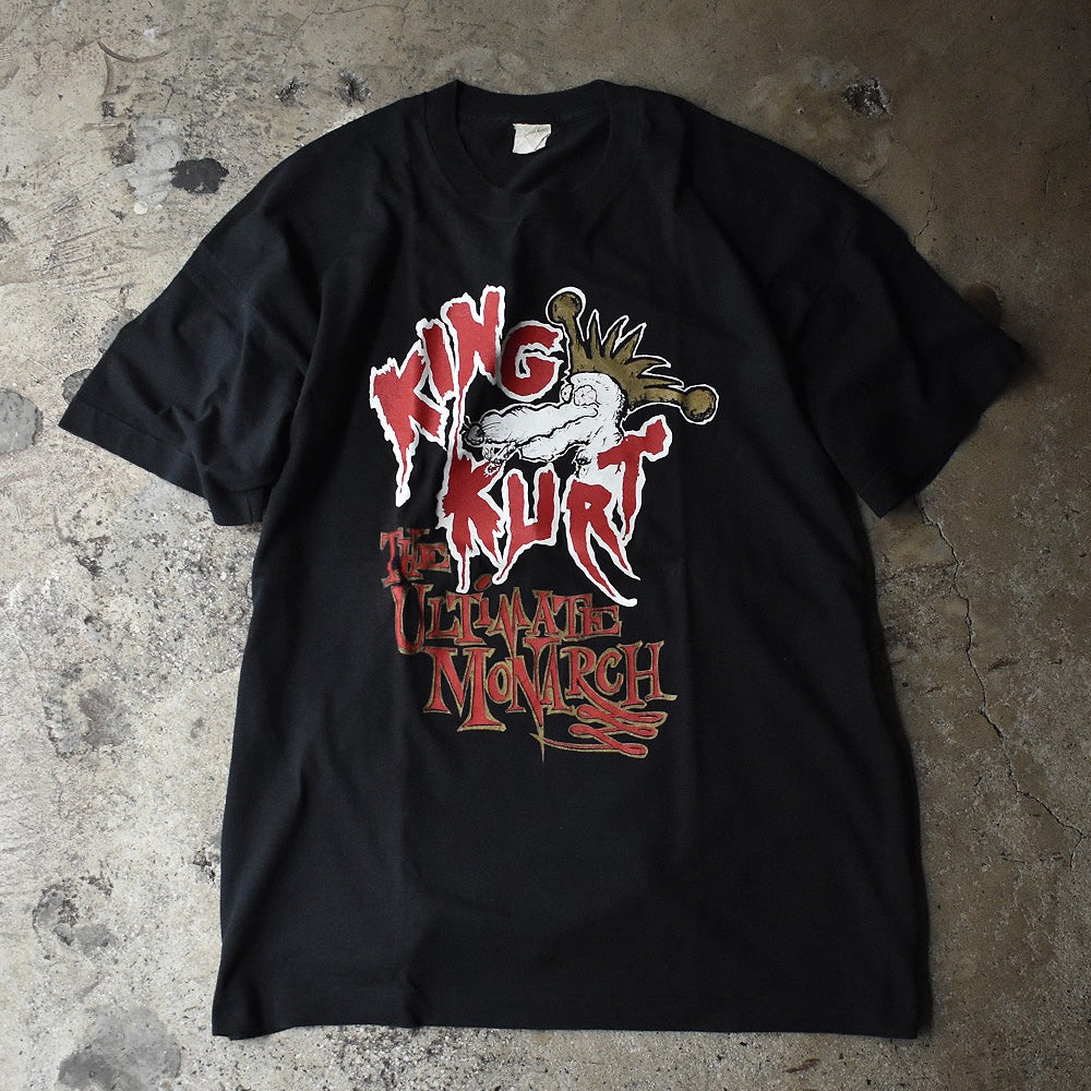 キングカート THE ULTIMATE MONARCH キャラクタープリント Tシャツ 1980年 ヴィンテージ