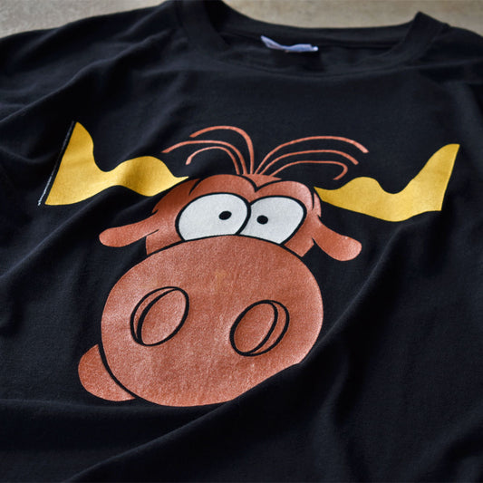 90's　The Adventures of Rocky and Bullwinkle and Friends/ロッキーとブルウィンクルの大冒険 TACOBELL  キャラT　230617
