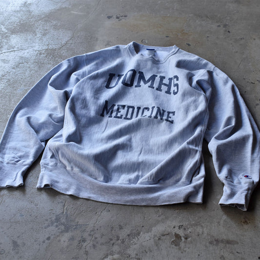 90’s Champion “UOMHS MEDICINE” RWスウェット 230927