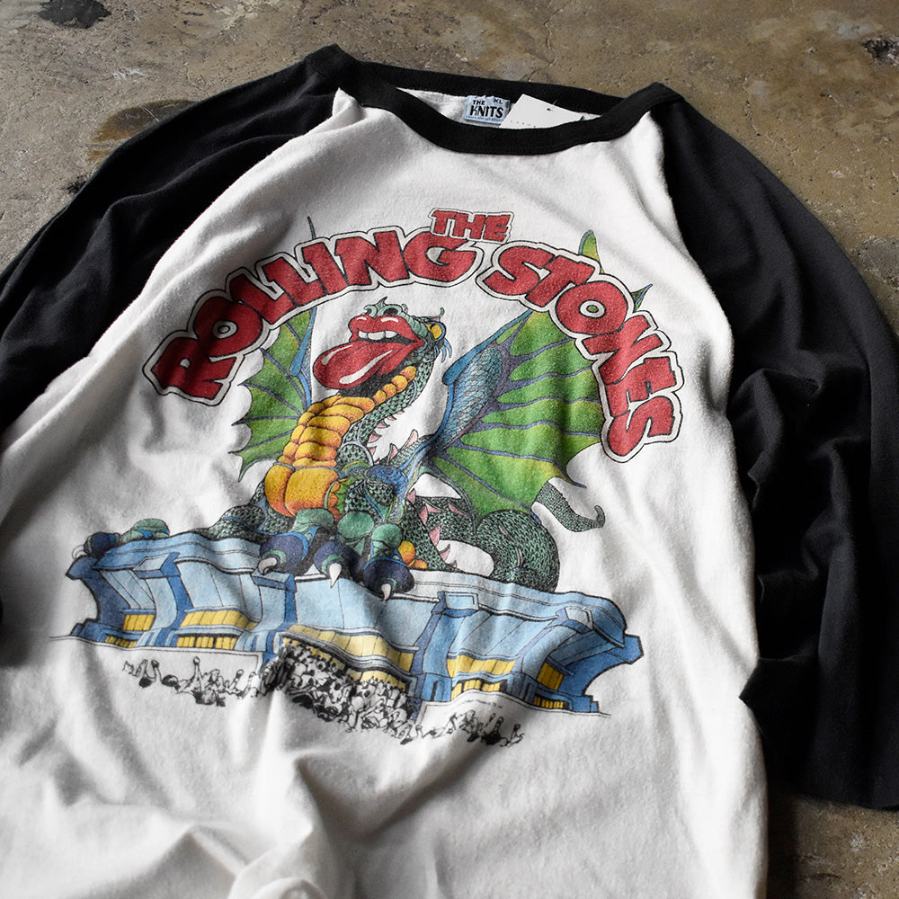 80's The Rolling Stones “1981 US Tour” ラグランスリーブTシャツ 240302H