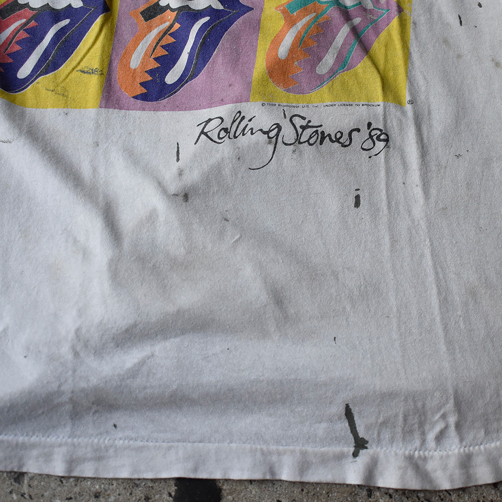 80's The Rolling Stones “Andy Warhol Type” North American Tour Tシャツ 240625H