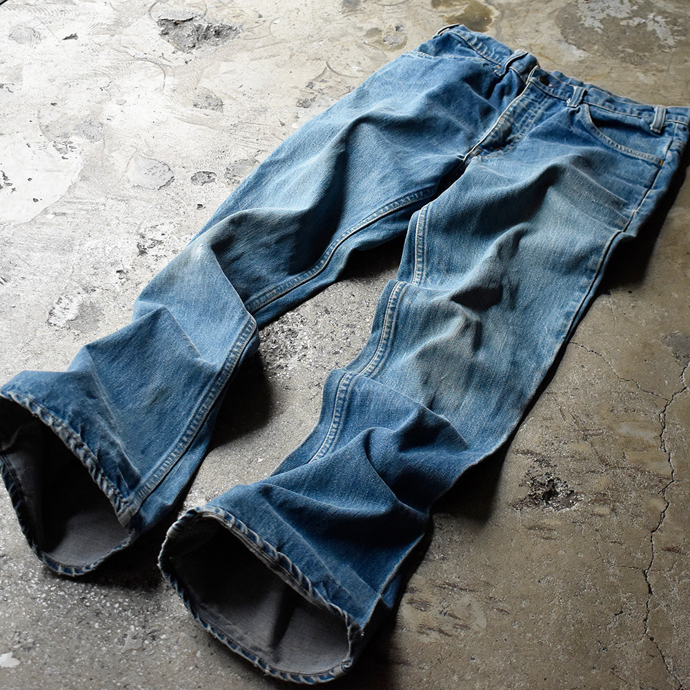 リーバイス 646 フレア デニムパンツ オレンジタブ 1970年代 USA製 ヴィンテージ