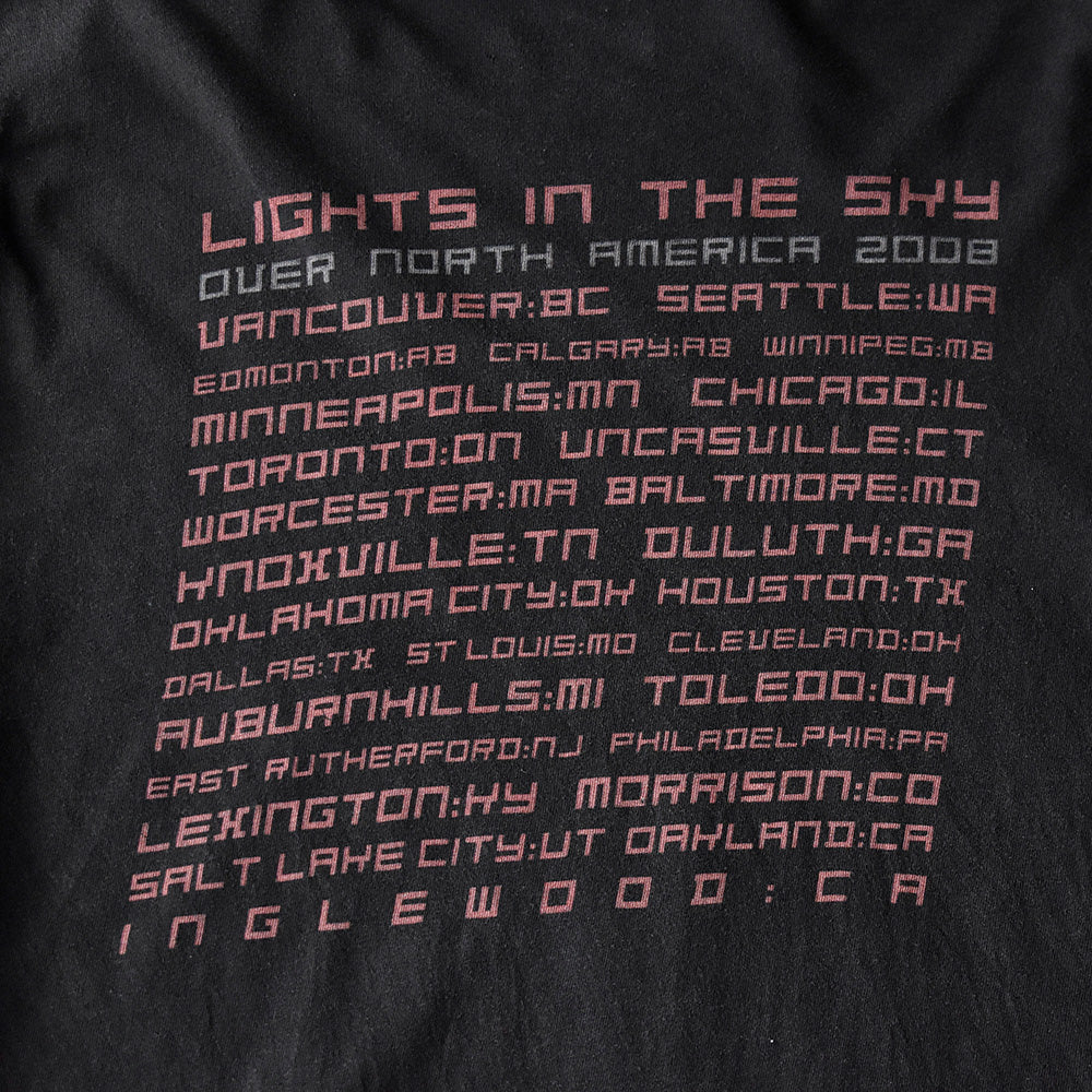 Y2K Nine Inch Nails “Lights in the Sky“ Tour Tシャツ 250505H