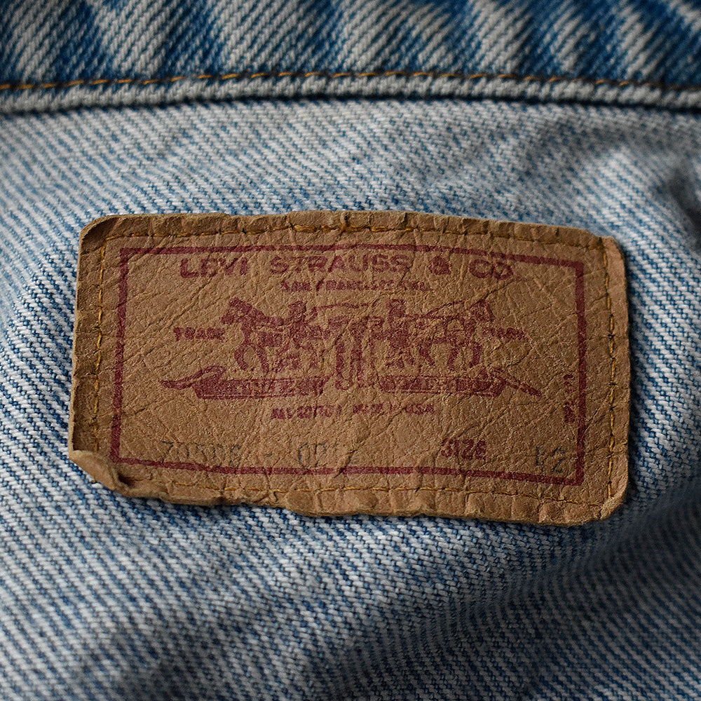 80's Levi’s 70506 ダメージ！ デニムジャケット USA製 240915H