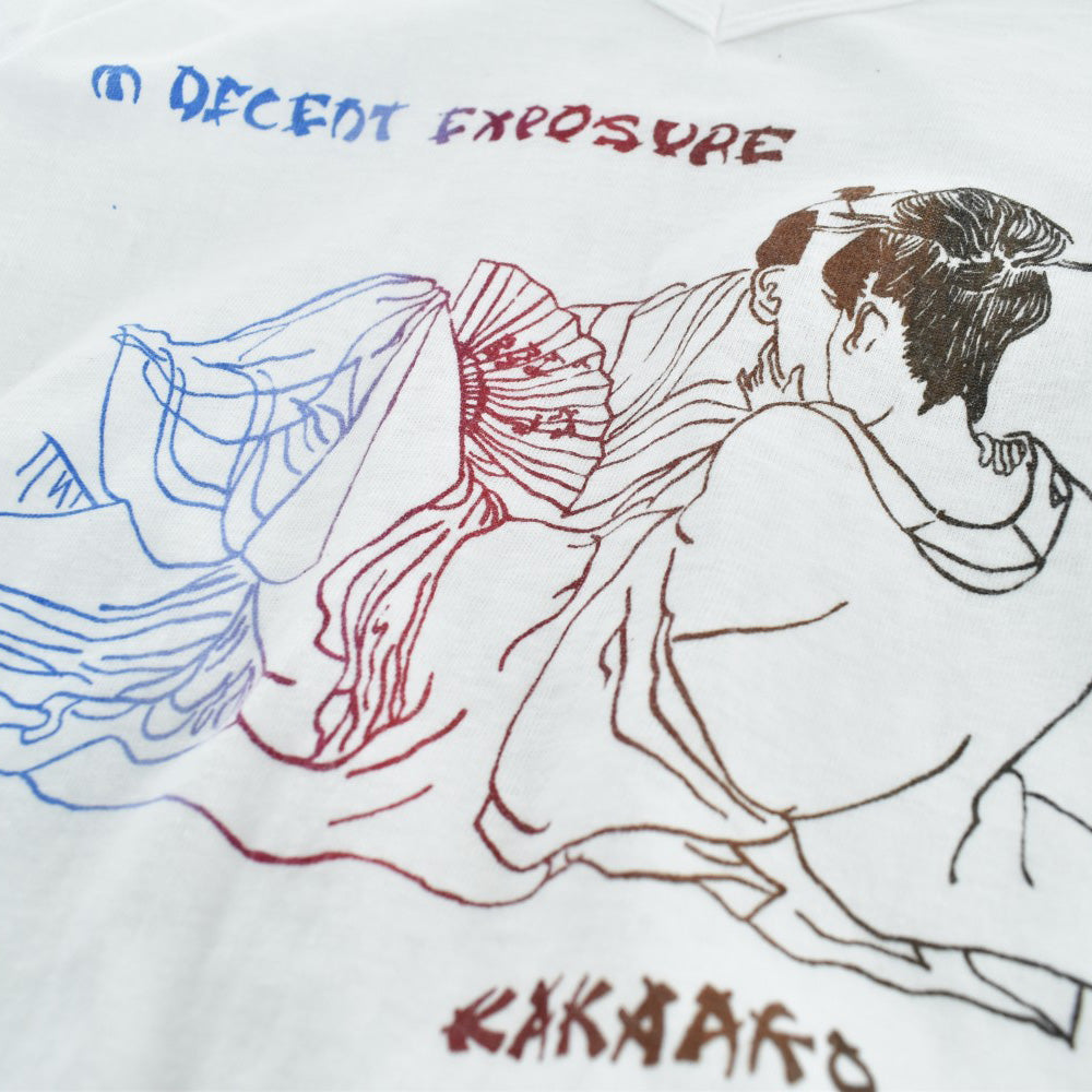 80's "IN DECENT EXPOSURE" 浮世絵 春画 アートTシャツ 260821H