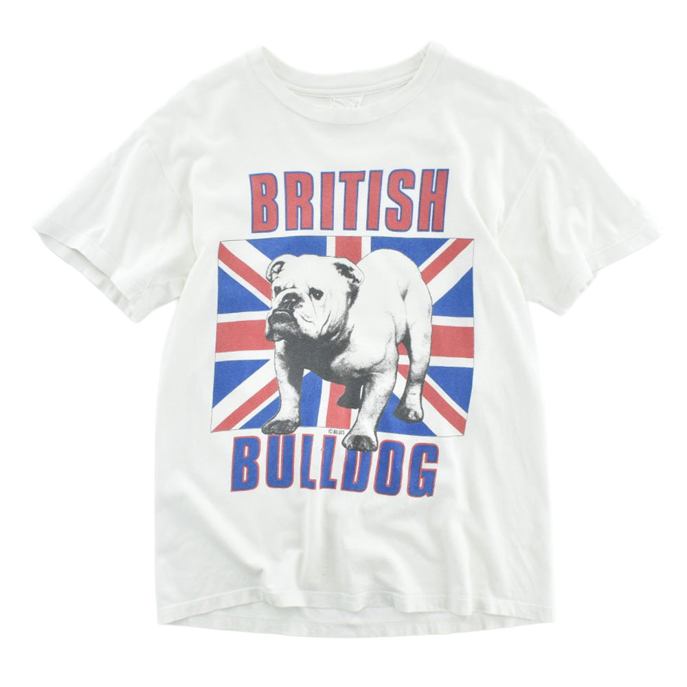 80's "BRITISH BULLDOG" ユニオンジャック Tシャツ 260703H