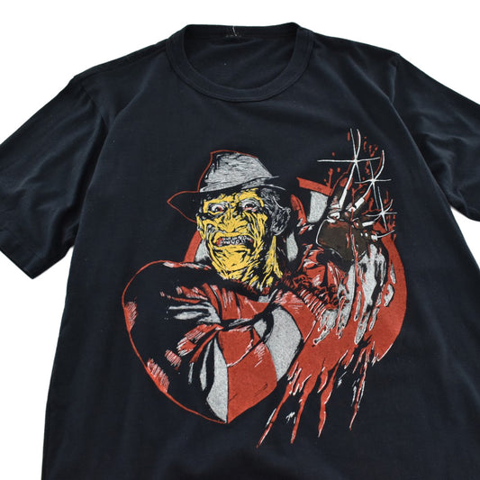 80's A Nightmare on Elm Street "Freddy Krueger" ホラー ムービーTシャツ 260918H