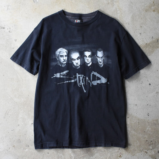 Y2K STAIND “Caricature Members” ロック Tシャツ 250805