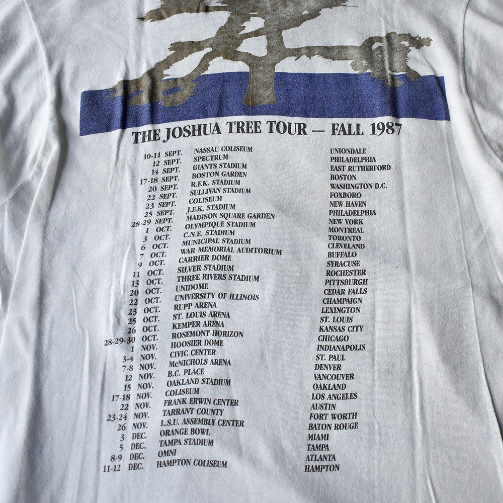 80's U2 “The Joshua Tree“ Tour Tシャツ 250619H