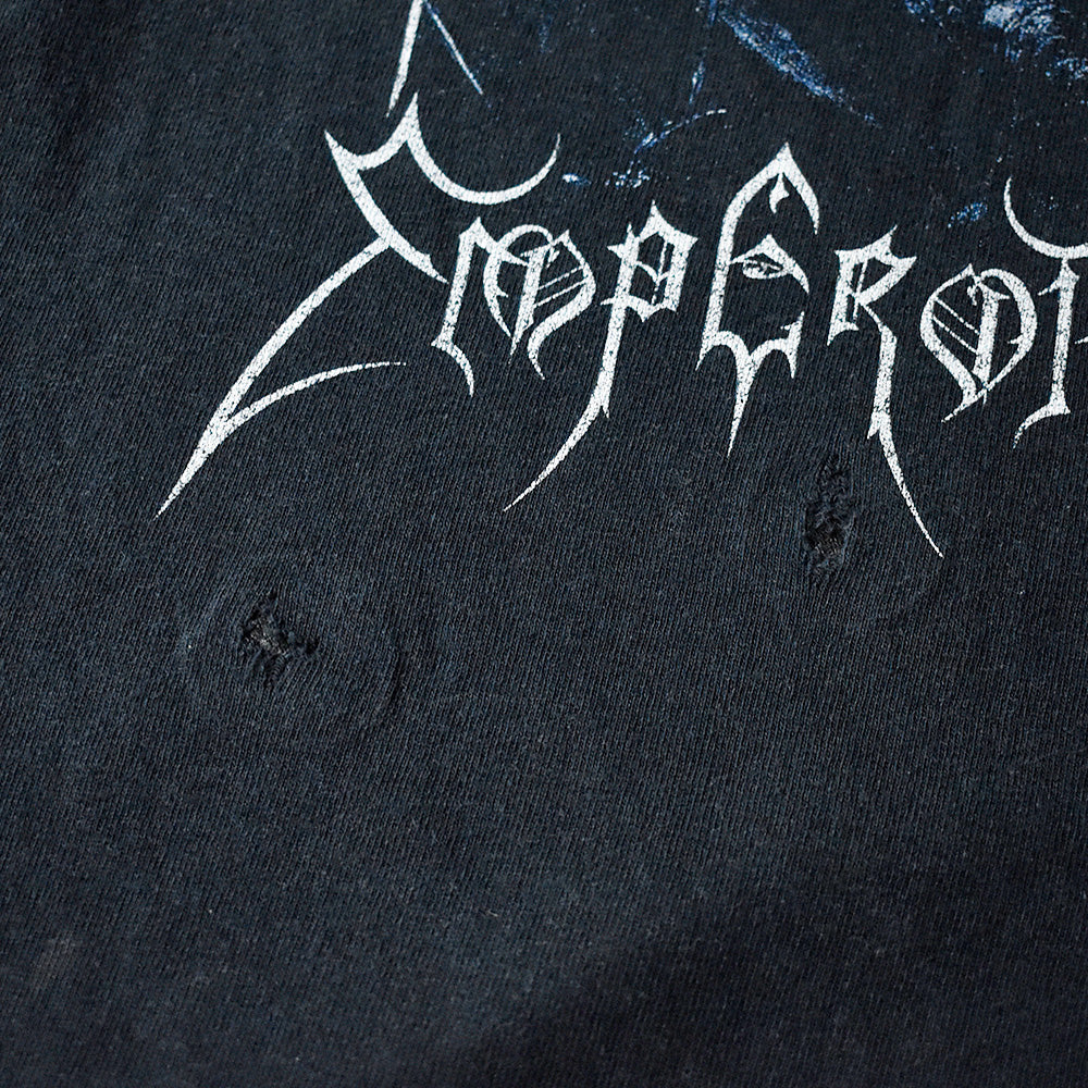 Y2K Emperor "The Return of the Emperor" ロングスリーブ ロック Tシャツ 250812HT62