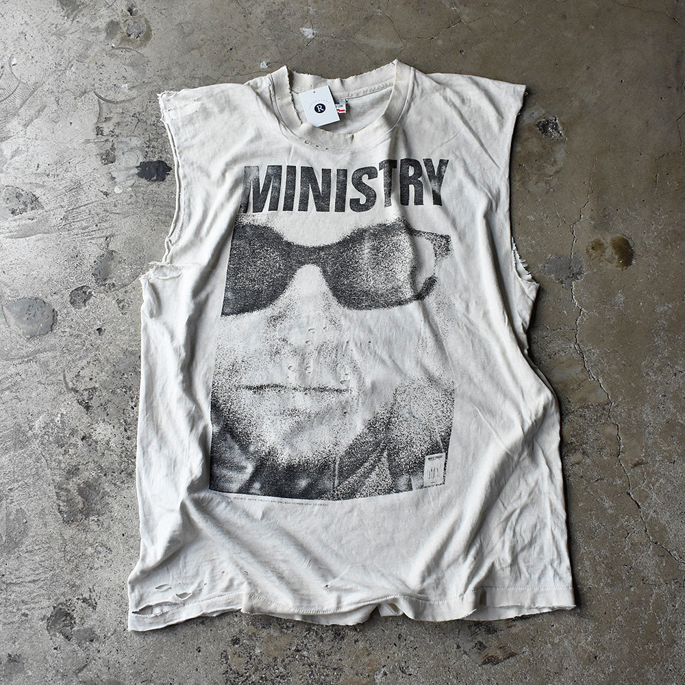 90's Ministry “All Day” カットオフTシャツ 240810H