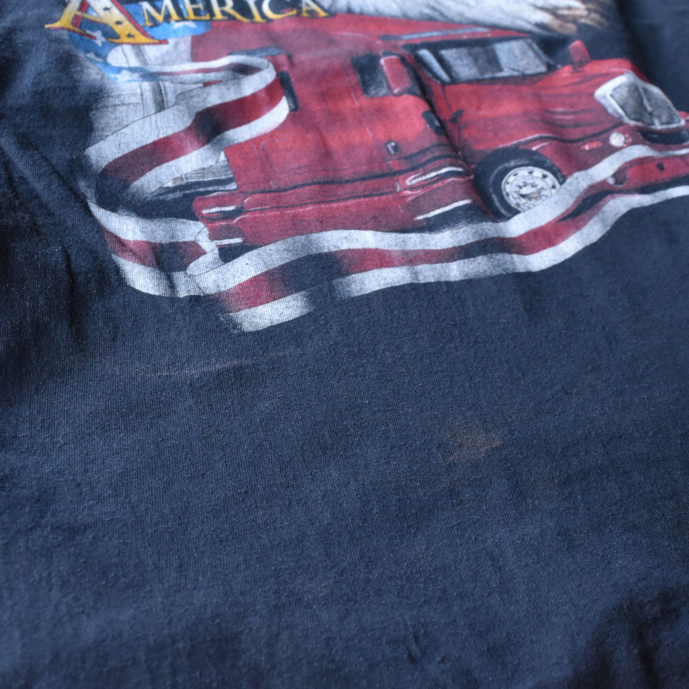 90's “WALCOTT TRUCKERS JAMBOREE” 両面プリント Tシャツ USA製 240720