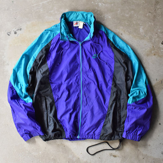 80’s NIKE シルバータグ! ナイロン トラックジャケット 240923