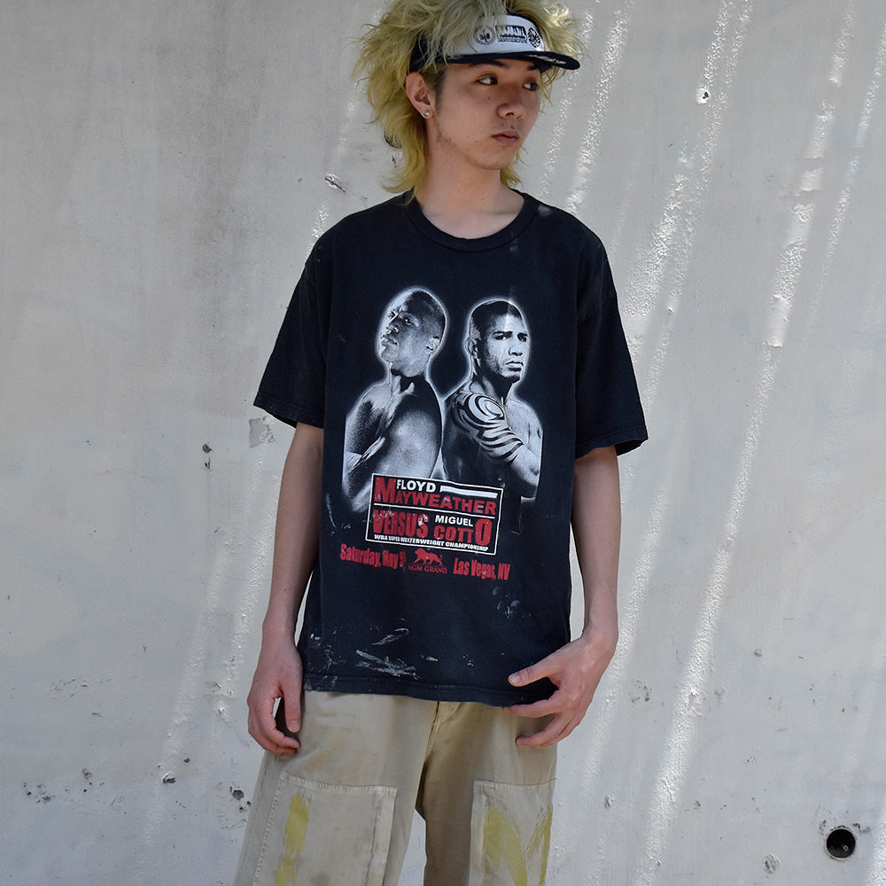 WBA “Floyd Mayweather VS Miguel Cotto“ Tシャツ 250621H