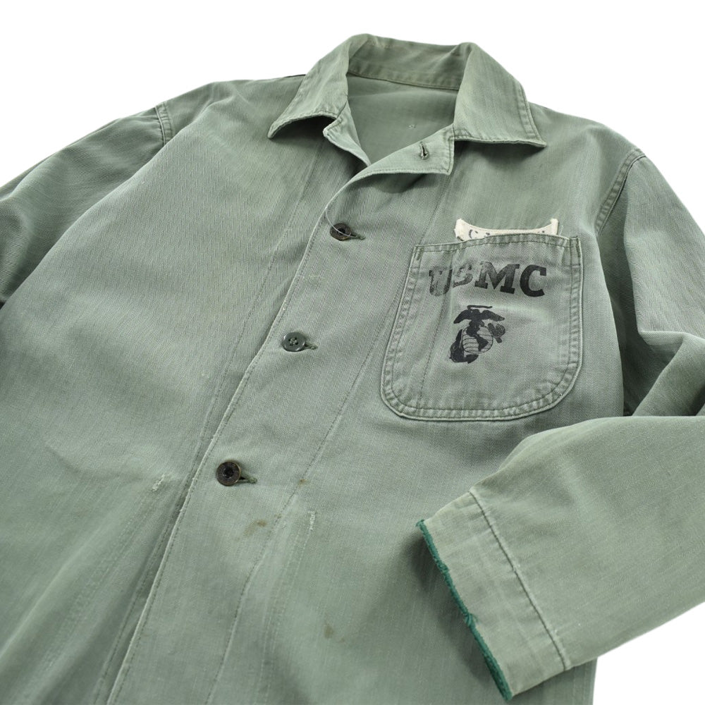 40's U.S.M.C P-47 HBT ヘリンボーンツイル ジャケット 260109H