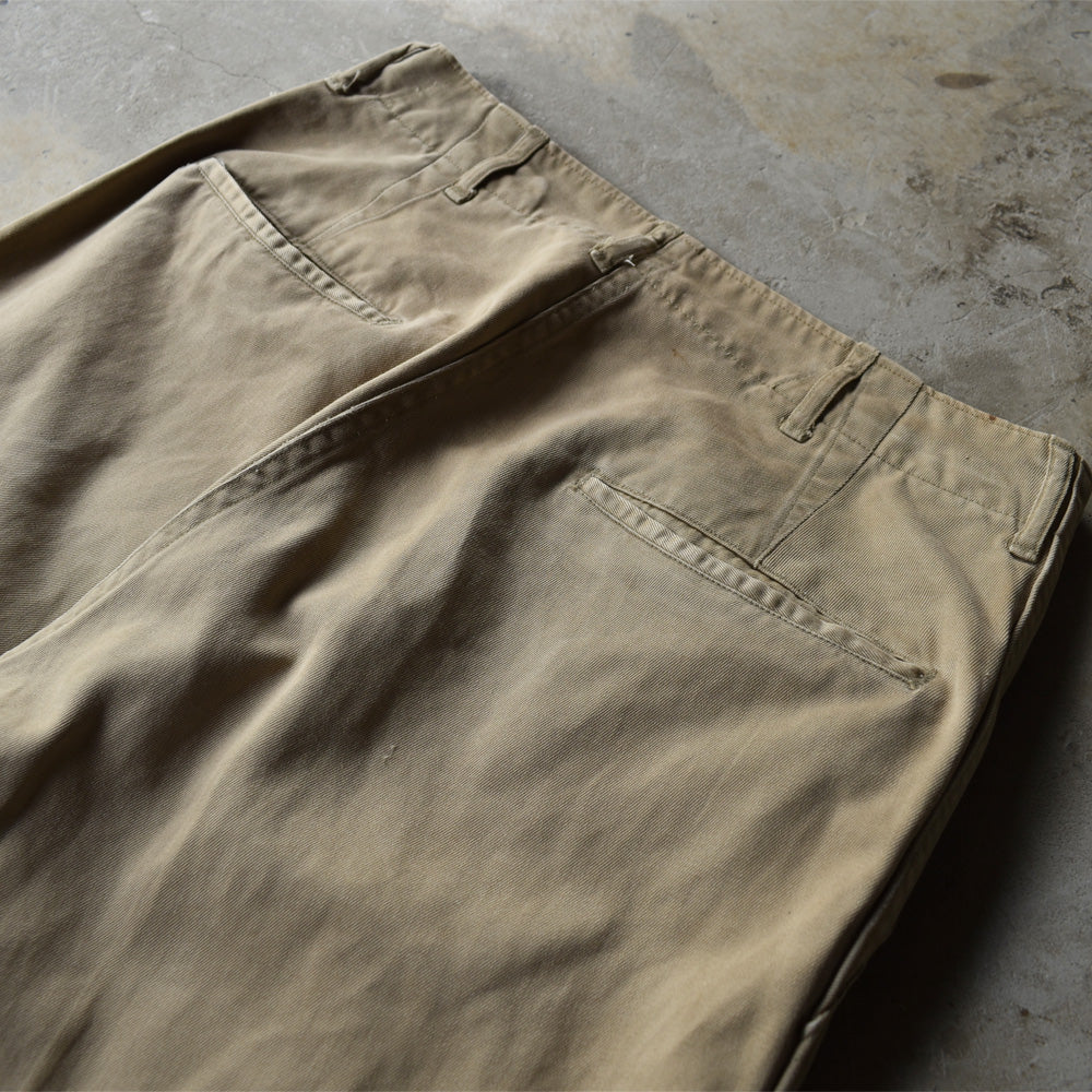 50's U.S.ARMY ミリタリー チノトラウザーズ 231109H