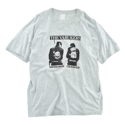 90's The Varukers "Nothings Changed" ハードコアパンク ロックT 260922H