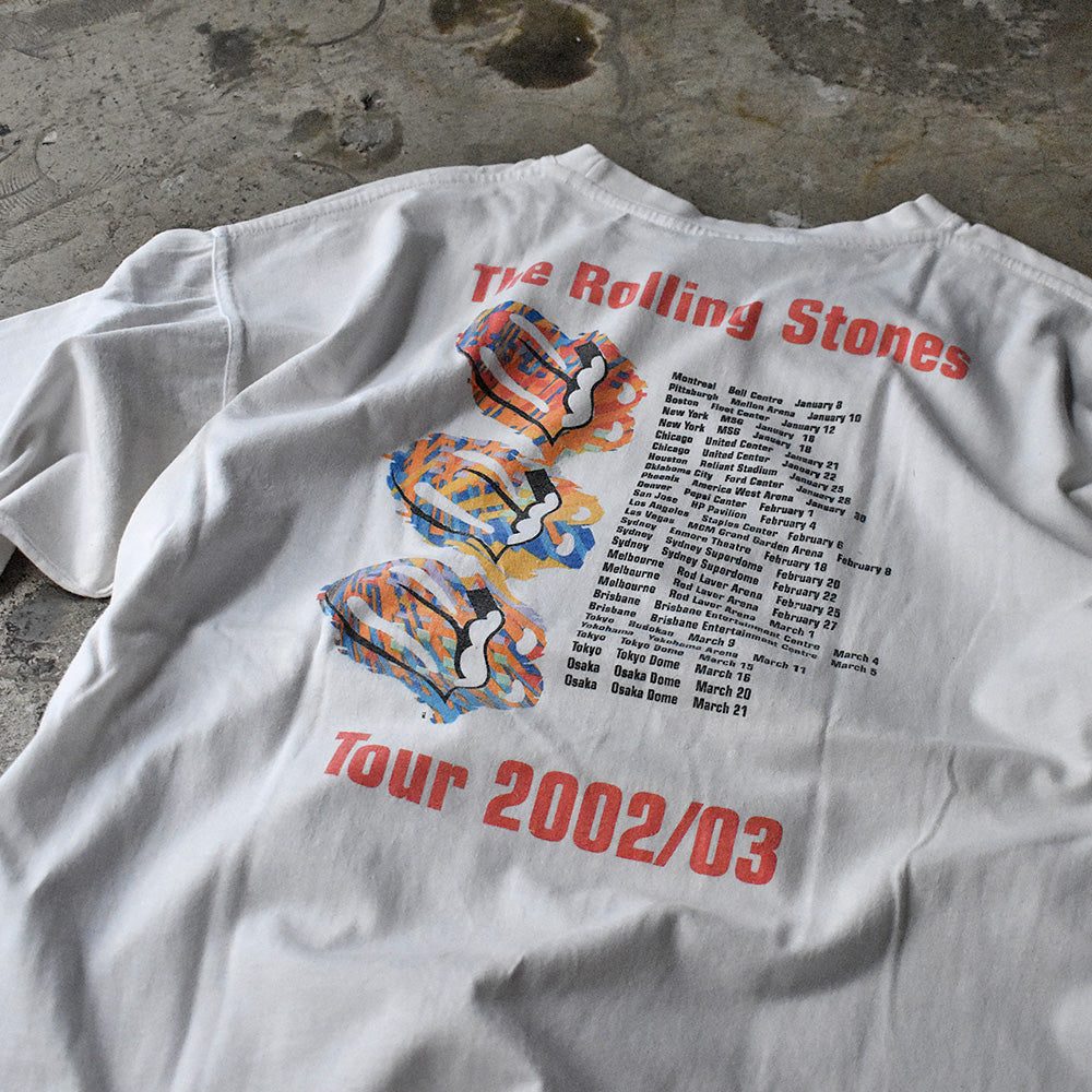 Y2K ACME The Rolling Stones “2002/03” Tour Tシャツ 231112H