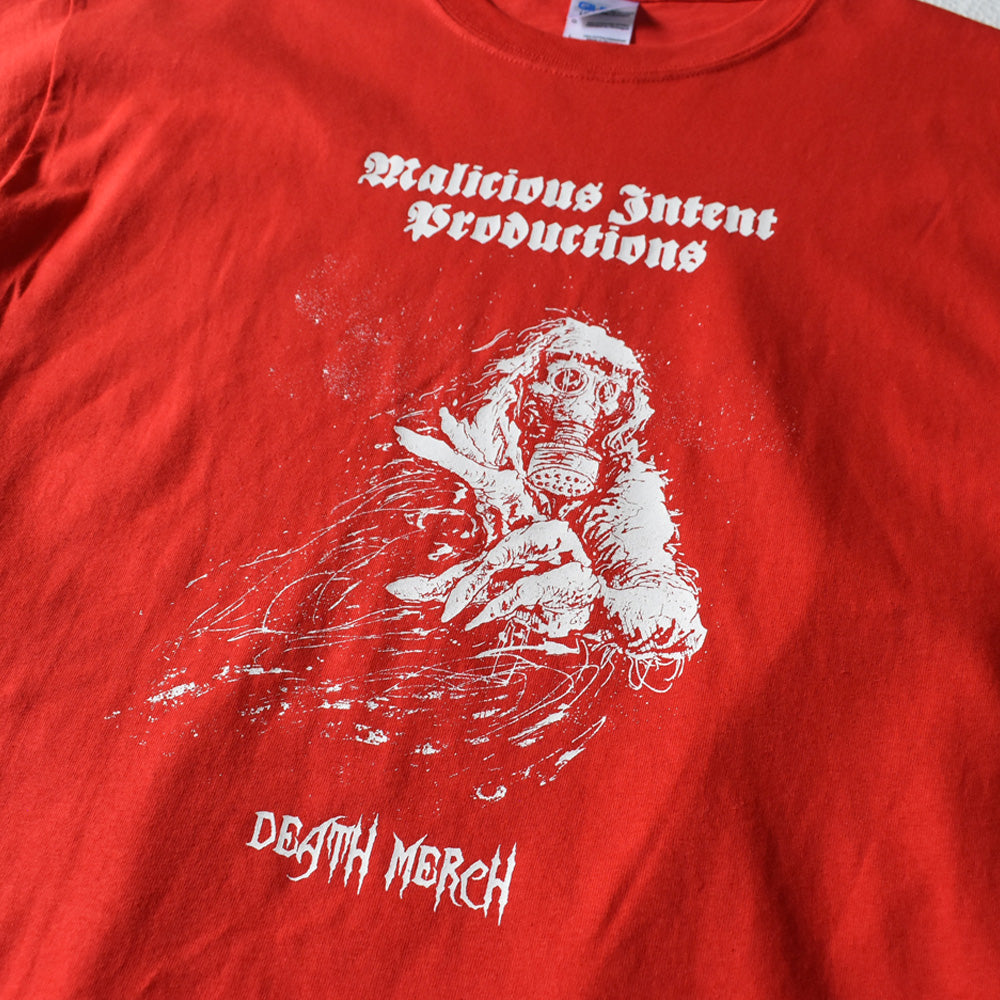 デッドストック！ Malicious Intent Productions "Death Merch" Tシャツ 250926