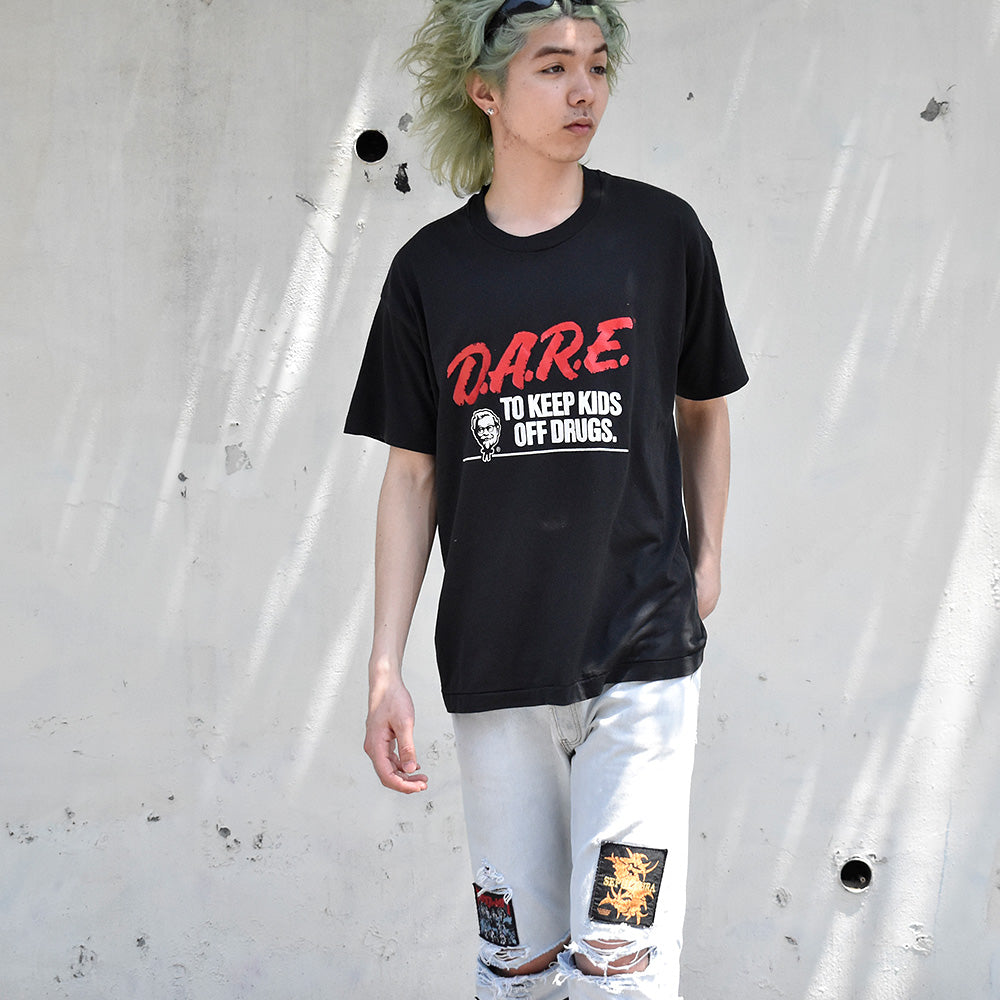 90's D.A.R.E. “カーネル・サンダース” Tシャツ 250521H