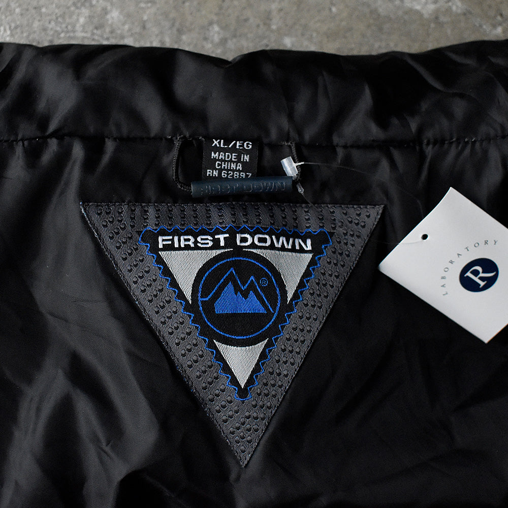 90's FIRST DOWN “BIG Zipper！” ダウンジャケット 231211H