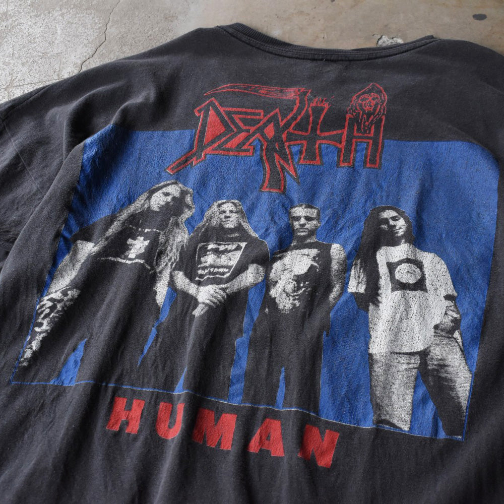 ’91 DEATH “Human” デスメタル ロックTシャツ 251121H