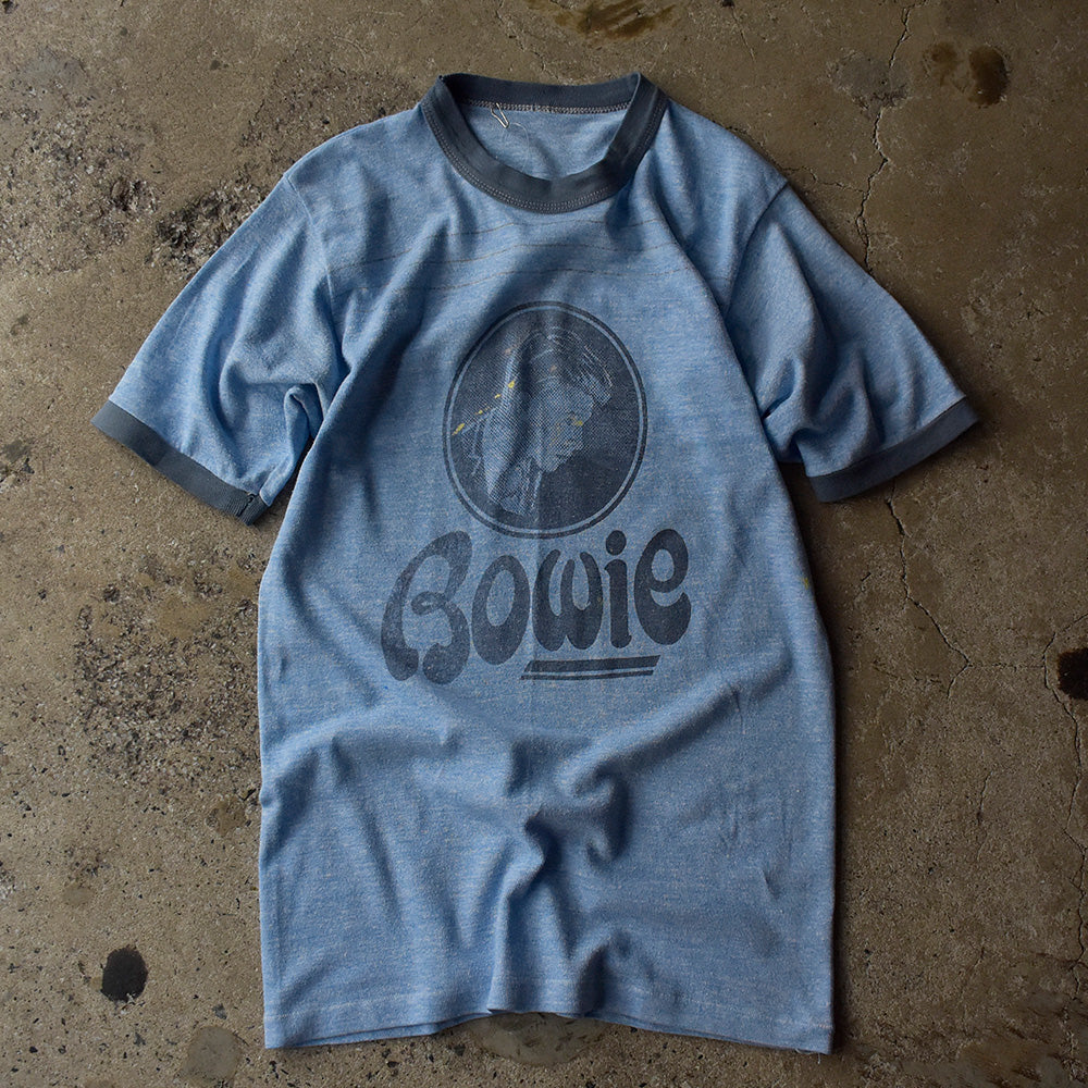 70's David Bowie リンガーTシャツ 231011HY33