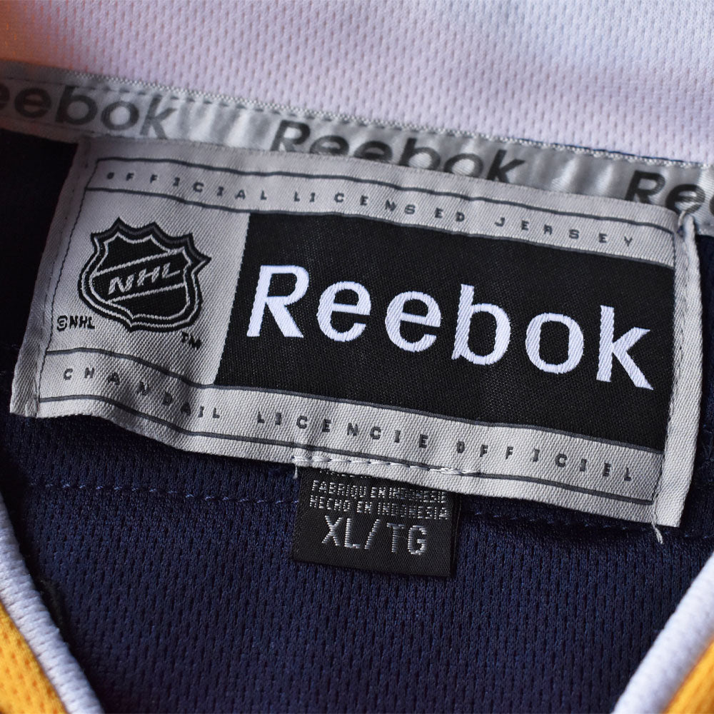 Y2K REEBOK "NHL St. Louis Blues" ホッケー ゲームシャツ 240519