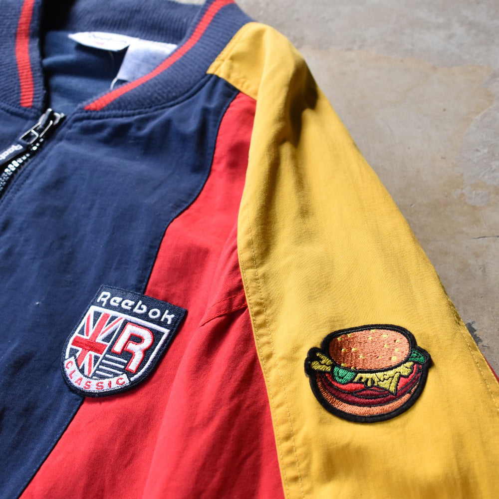 90’s Reebok ナイロン トラックジャケット  クレイジーカラー 251107H