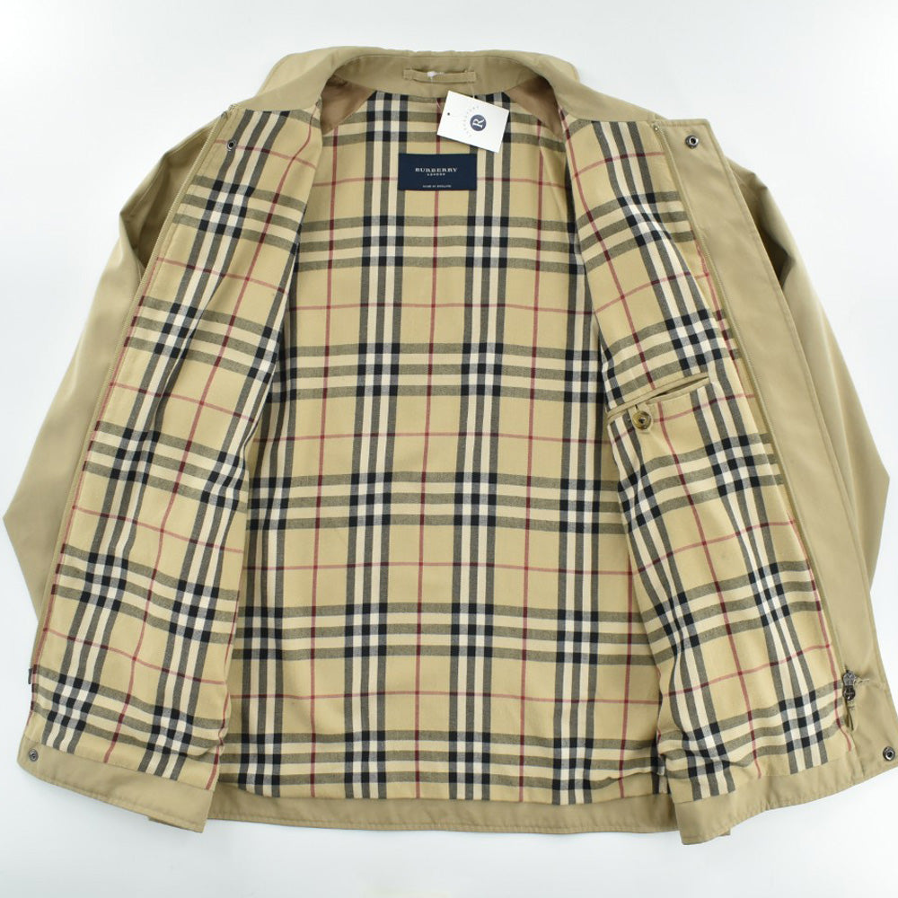 90's UK製 Burberrys Harrington Jacket スウィングトップ 260306H