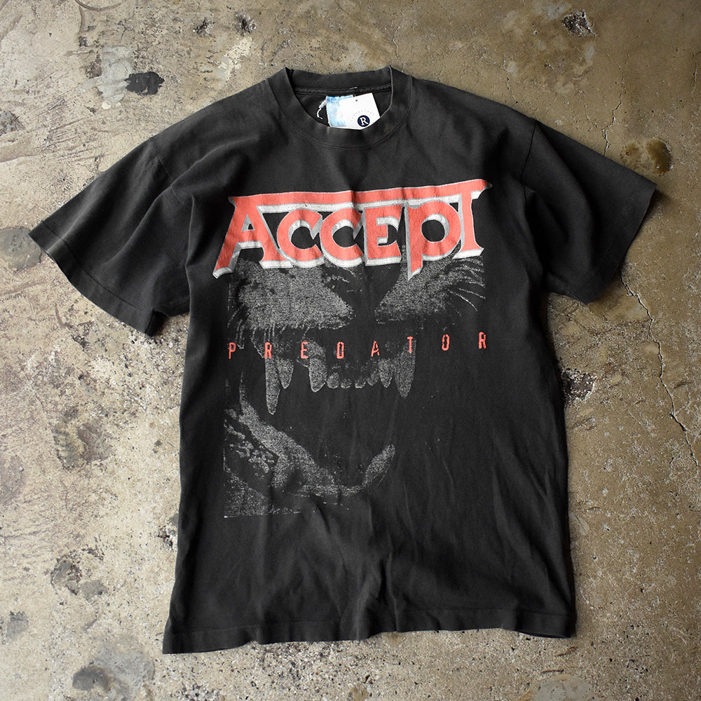Endless Shock 2019 Tシャツ 1700回公演記念　非売品 90's ACCEPT “Predator” FINAL LIVE IN JAPAN Tシャツ 250519HYY