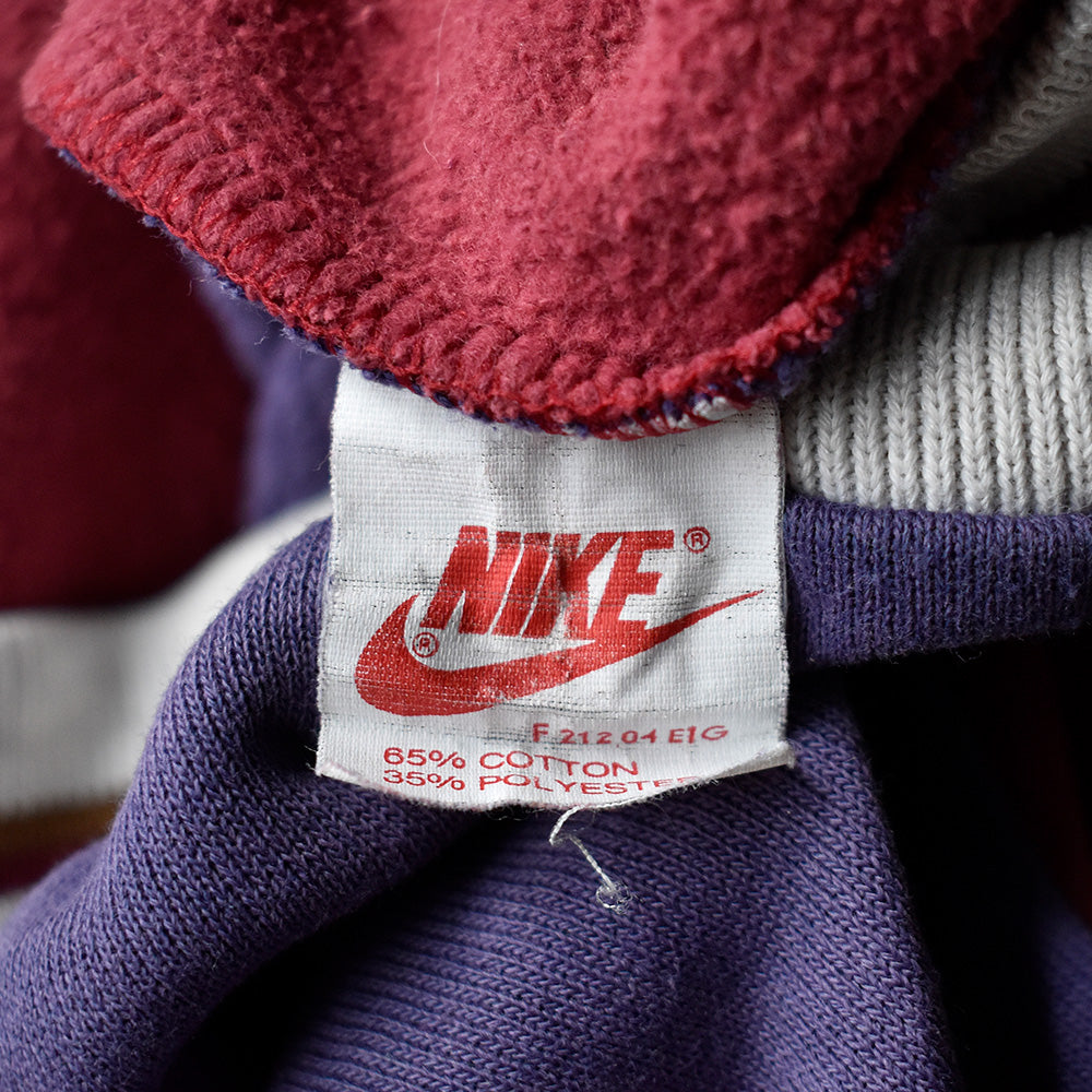 90's ペンキ！ カットオフ！ NIKE ハーフジップ パーカー 240718H