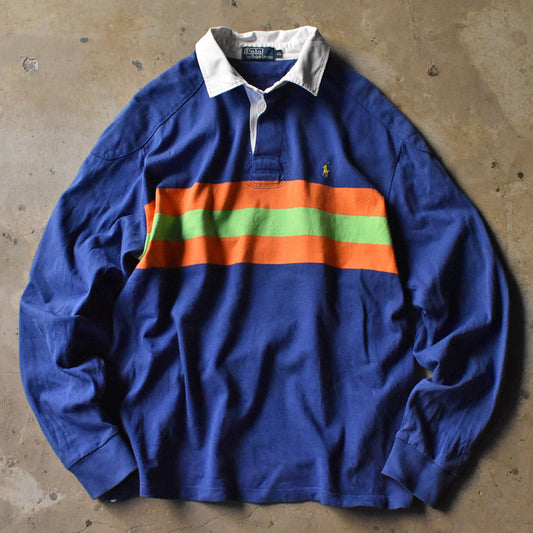 90's Polo Ralph Lauren ラグビージャージ ラグビーシャツ 240515