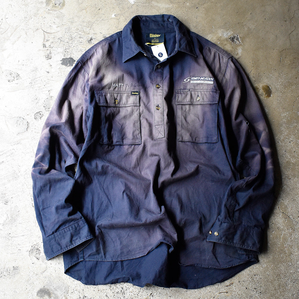 Bisley workwear “Fade“ プルオーバー ワークシャツ 240528H