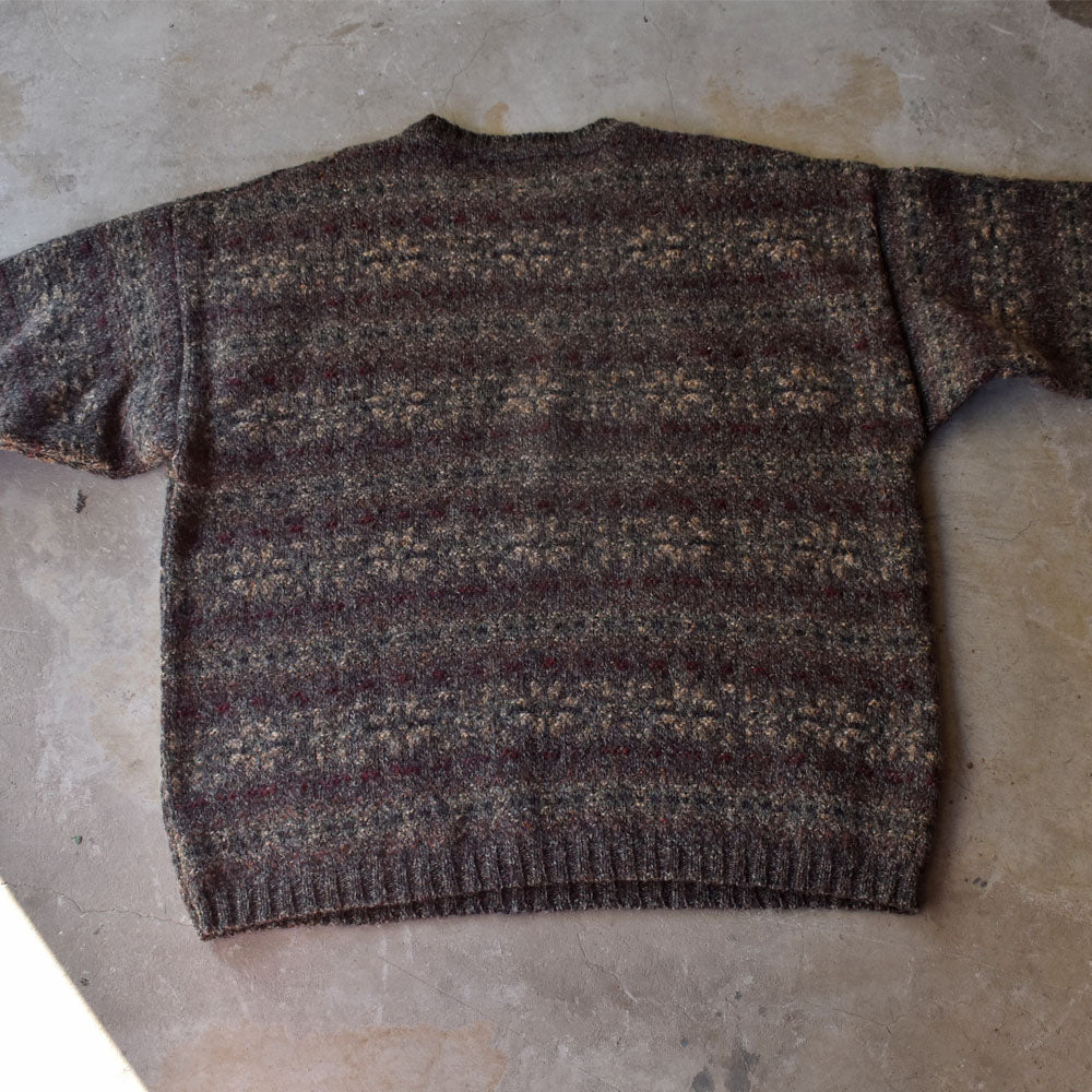 90’s Woolrich ニット 総柄セーター USA製 231224