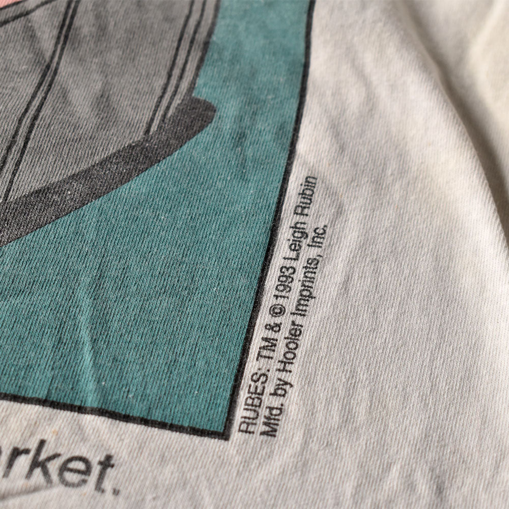 90’s RUBES “This little piggy went to market” コミック アート Tシャツ 240514