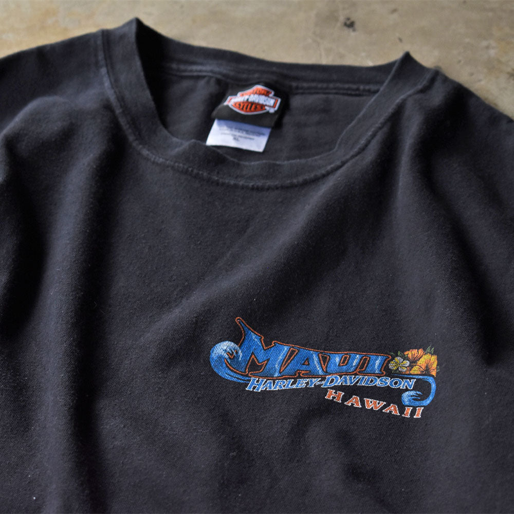 Y2K Harley-Davidson “HAWAII” 両面プリント Tシャツ USA製 240701