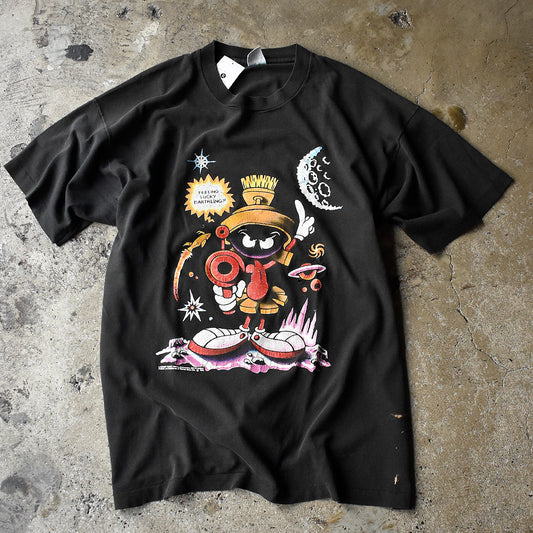 90's Looney Tunes “Marvin the Martian” 海外アニメ キャラ Tシャツ USA製 240710H