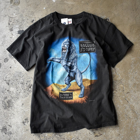 90's The Rolling Stones “Bridges to Babylon World Tour” ロック Tシャツ 240708H