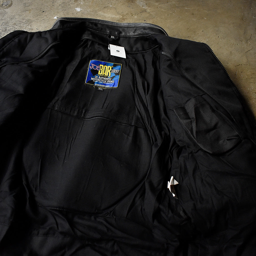 90's～ “JOE BAR TEAM  comics” CERPROTEC レーシングジャケット 240115H