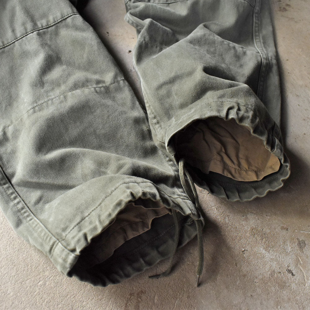 70’s French Army M-47 ハンドペイント ミリタリーパンツ 251007H