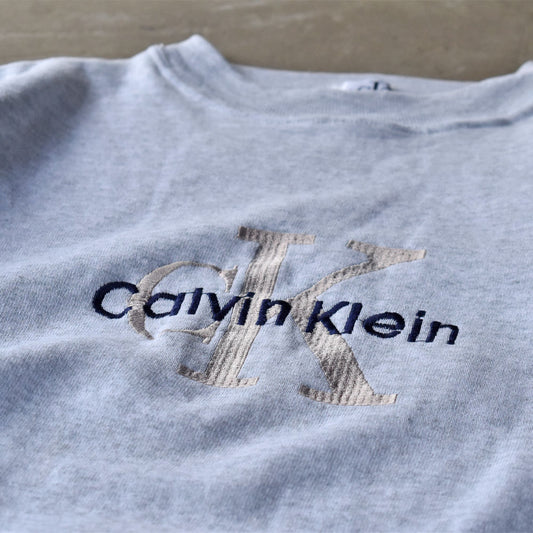 90’s ブートレグ Calvin Klein 刺繍ロゴ スウェット 240715